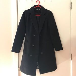 Long black coat